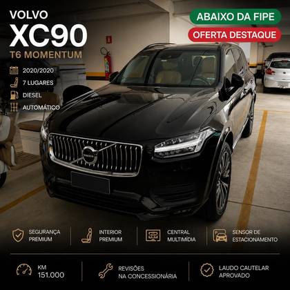 VOLVO XC90 2.0 D5 DIESEL MOMENTUM AWD GEARTRONIC VOLVO XC90 2.0 D5 DIESEL MOMENTUM AWD GEARTRONIC
